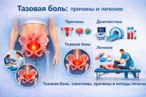 Тазовая боль у женщин и мужчин — причины, диагностика и современные методы лечения