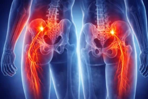 защемление седалищного и полового нерва боль в тазу ягодице и ноге анатомическая схема