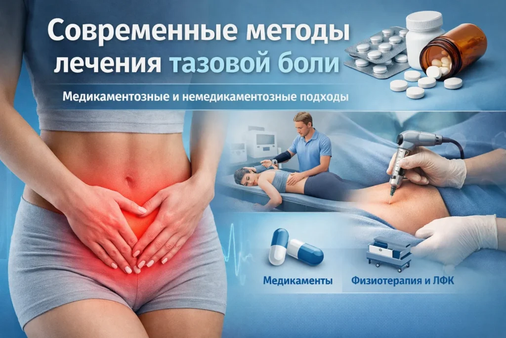 современные методы лечения тазовой боли медикаментозные и немедикаментозные